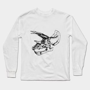 Dinosaur Skull Long Sleeve T-Shirt